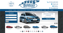 Desktop Screenshot of beddowsmotor.co.uk